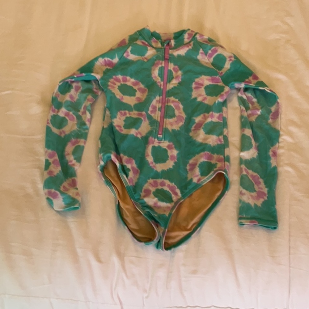Colorful Long Sleeve Swimsuit